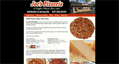 Desktop Screenshot of joespizzadayton.com